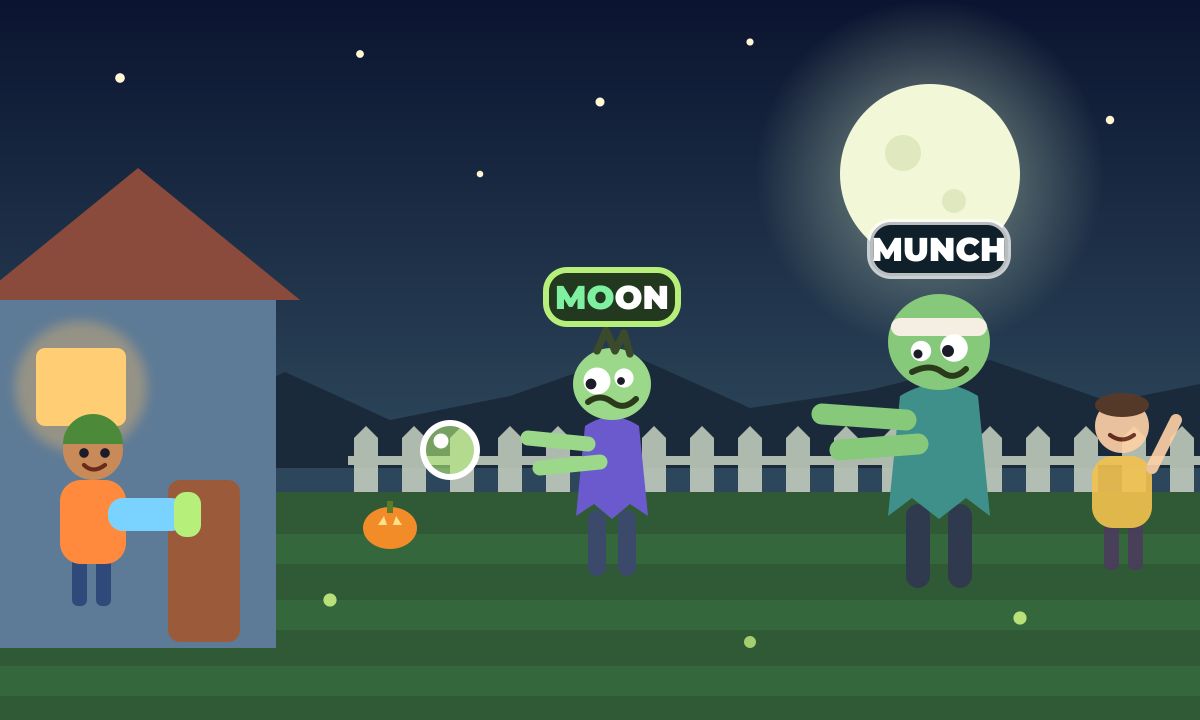 Zombie Rush – free typing game art